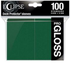 Ultra Pro - Pro Gloss Eclipse: Deck Protector 100 Count Pack - Dark Green